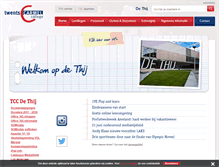 Tablet Screenshot of dethij.twentscarmelcollege.nl